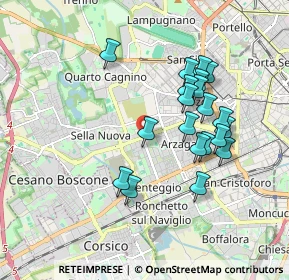 Mappa Inganni, 20147 Milano MI, Italia (1.672)