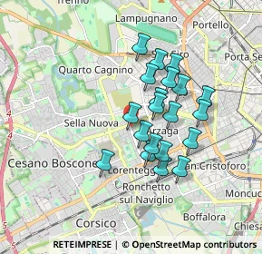 Mappa Inganni, 20147 Milano MI, Italia (1.4095)