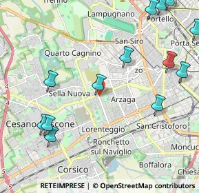 Mappa Inganni, 20147 Milano MI, Italia (2.75769)