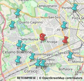 Mappa Inganni, 20147 Milano MI, Italia (2.53846)