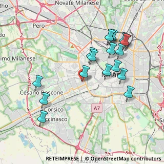 Mappa Via Tagiura, 20146 Milano MI, Italia (4.02294)