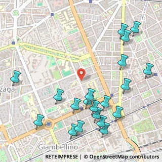 Mappa Via Tagiura, 20146 Milano MI, Italia (0.654)