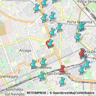 Mappa Via Tagiura, 20146 Milano MI, Italia (1.3595)