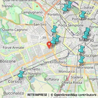Mappa Via Tagiura, 20146 Milano MI, Italia (2.695)
