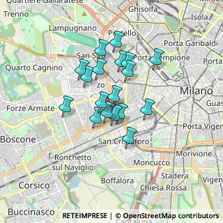 Mappa Via Tagiura, 20146 Milano MI, Italia (1.29389)