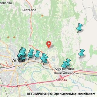 Mappa Via dei Faggi, 37141 Montorio VR, Italia (4.8815)