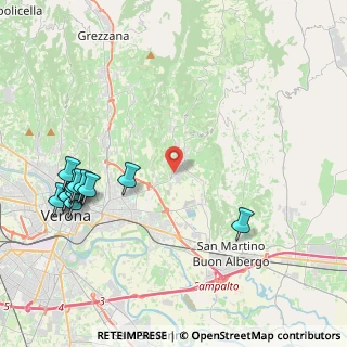 Mappa Via dei Faggi, 37141 Montorio VR, Italia (5.16667)