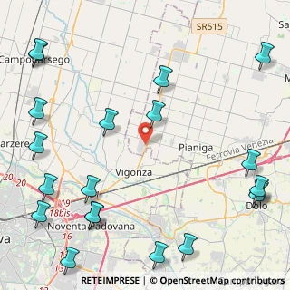 Mappa Via Piave, 30030 Pianiga VE, Italia (6.4295)