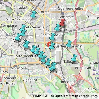 Mappa Via Luisa Sanfelice, 20137 Milano MI, Italia (1.8685)