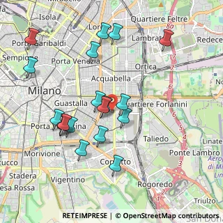 Mappa Via Luisa Sanfelice, 20137 Milano MI, Italia (1.97895)