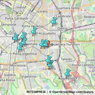 Mappa Via Luisa Sanfelice, 20137 Milano MI, Italia (1.97727)