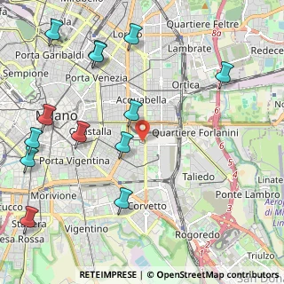 Mappa Via Luisa Sanfelice, 20137 Milano MI, Italia (2.71692)