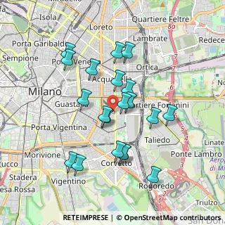Mappa Via Luisa Sanfelice, 20137 Milano MI, Italia (1.6895)