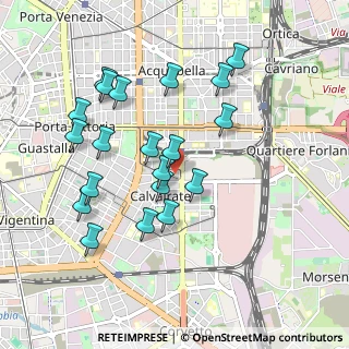 Mappa Via Luisa Sanfelice, 20137 Milano MI, Italia (0.9295)