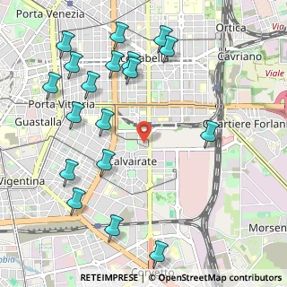 Mappa Via Luisa Sanfelice, 20137 Milano MI, Italia (1.26278)