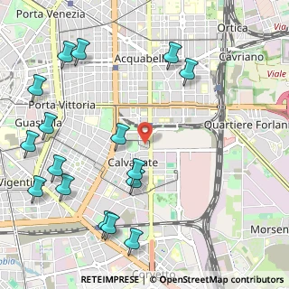 Mappa Via Luisa Sanfelice, 20137 Milano MI, Italia (1.37375)