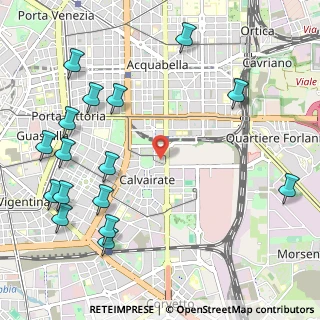 Mappa Via Luisa Sanfelice, 20137 Milano MI, Italia (1.37688)