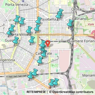 Mappa Via Luisa Sanfelice, 20137 Milano MI, Italia (1.264)