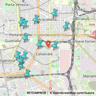Mappa Via Luisa Sanfelice, 20137 Milano MI, Italia (1.23308)