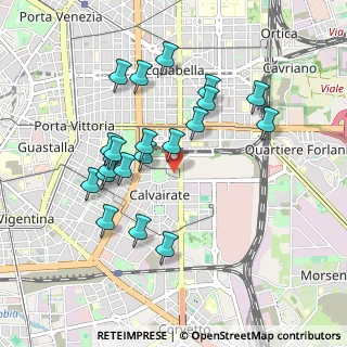 Mappa Via Luisa Sanfelice, 20137 Milano MI, Italia (0.8825)