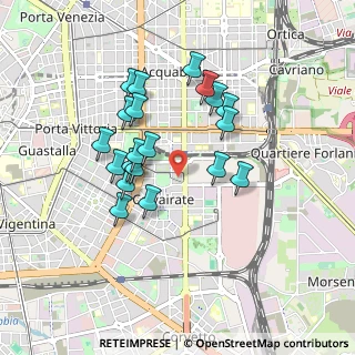 Mappa Via Luisa Sanfelice, 20137 Milano MI, Italia (0.7825)