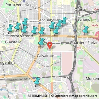 Mappa Via Luisa Sanfelice, 20137 Milano MI, Italia (1.16231)