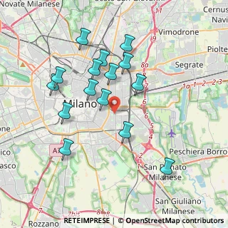 Mappa Via Luisa Sanfelice, 20137 Milano MI, Italia (3.60933)