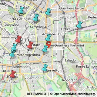Mappa Piazzale Ferdinando Martini, 20137 Milano MI, Italia (2.58769)