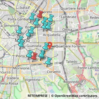 Mappa Piazzale Ferdinando Martini, 20137 Milano MI, Italia (2.005)