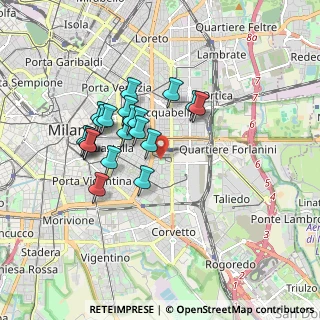 Mappa Piazzale Ferdinando Martini, 20137 Milano MI, Italia (1.478)