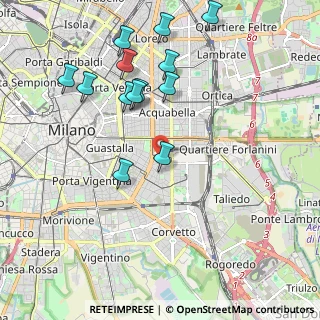 Mappa Piazzale Ferdinando Martini, 20137 Milano MI, Italia (2.13615)