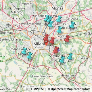 Mappa Piazzale Ferdinando Martini, 20137 Milano MI, Italia (7.19143)