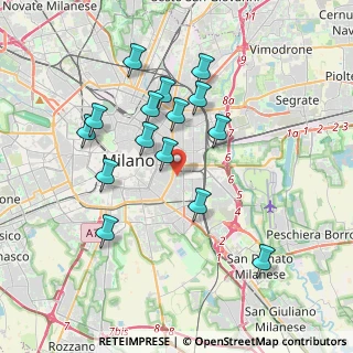 Mappa Piazzale Ferdinando Martini, 20137 Milano MI, Italia (3.534)