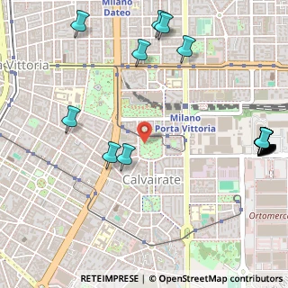 Mappa Piazzale Ferdinando Martini, 20137 Milano MI, Italia (0.762)