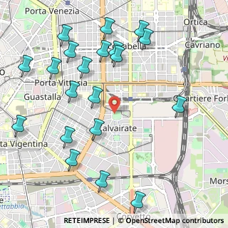 Mappa Piazzale Ferdinando Martini, 20137 Milano MI, Italia (1.2455)