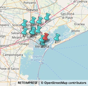 Mappa Calle Angelo dal Mistro, 30141 Venezia VE, Italia (9.73769)