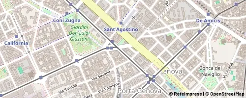 Mappa Milan