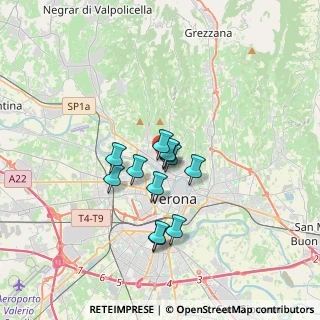 Mappa Via Felice Cavallotti, 37124 Verona VR, Italia (2.4525)