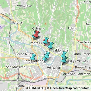 Mappa Via Felice Cavallotti, 37124 Verona VR, Italia (1.49636)