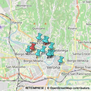 Mappa Via Felice Cavallotti, 37124 Verona VR, Italia (1.17)