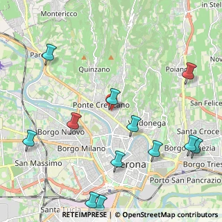Mappa Via Felice Cavallotti, 37124 Verona VR, Italia (2.76167)
