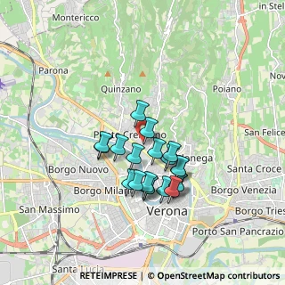 Mappa Via Felice Cavallotti, 37124 Verona VR, Italia (1.409)