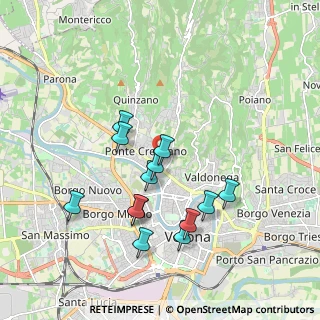 Mappa Via Felice Cavallotti, 37124 Verona VR, Italia (1.74385)
