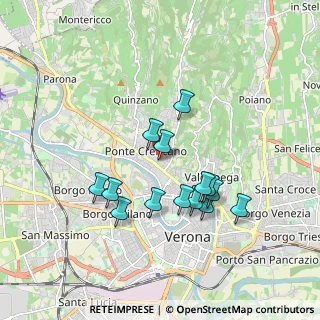 Mappa Via Felice Cavallotti, 37124 Verona VR, Italia (1.61286)