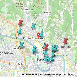 Mappa Via Felice Cavallotti, 37124 Verona VR, Italia (1.096)