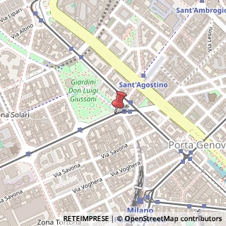 Mappa Via Andrea Solari, 3, 20144 Milano, Milano (Lombardia)