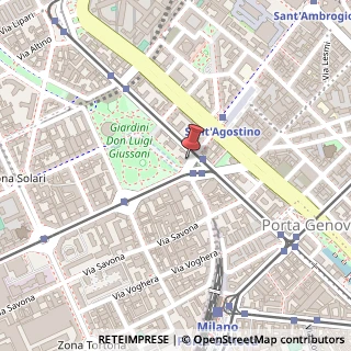 Mappa Via Andrea Solari, 2a, 20144 Milano, Milano (Lombardia)