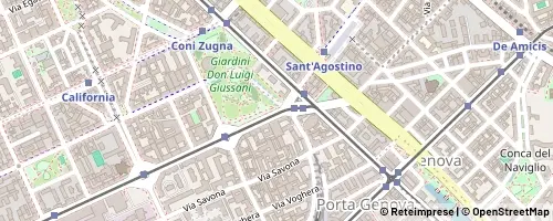 Mappa Milaan