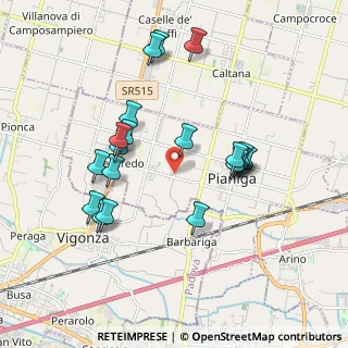 Mappa Via Bosco, 30030 Pianiga VE, Italia (1.8025)