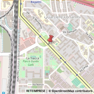 Mappa Via Dalmazia,  2, 20138 Milano, Milano (Lombardia)